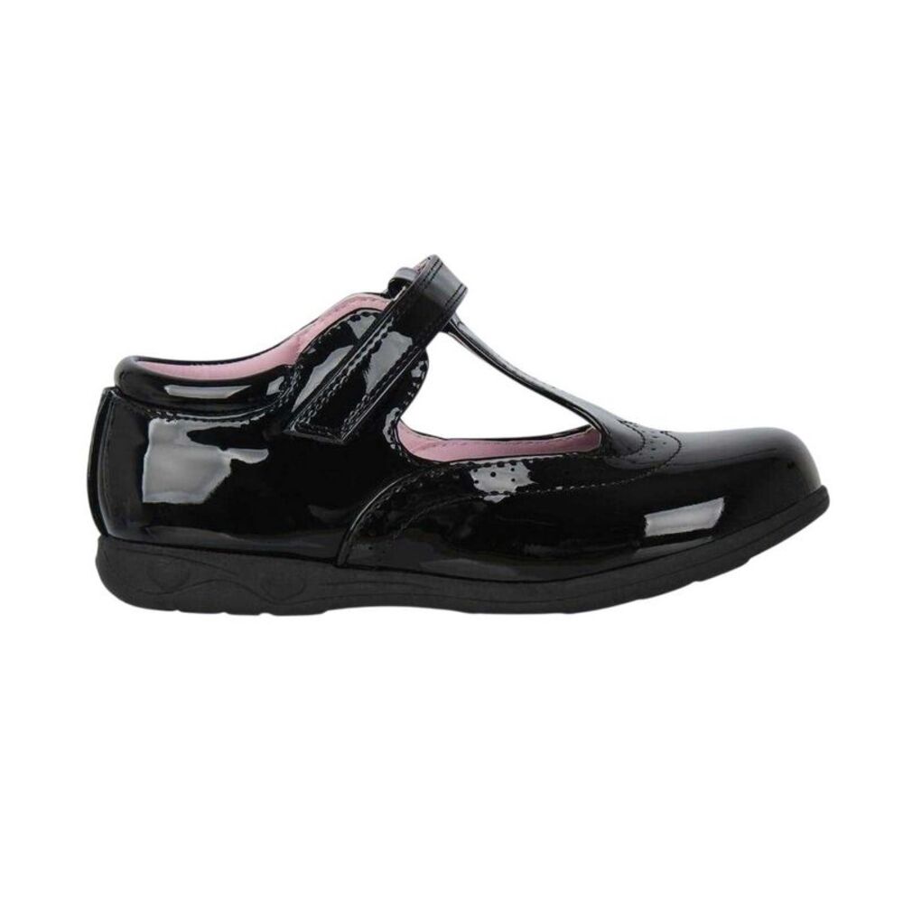 Miso Girls Tilly School Shoes / Black Patent